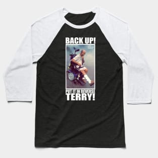 Back Up! Terry Photo Baseball T-Shirt